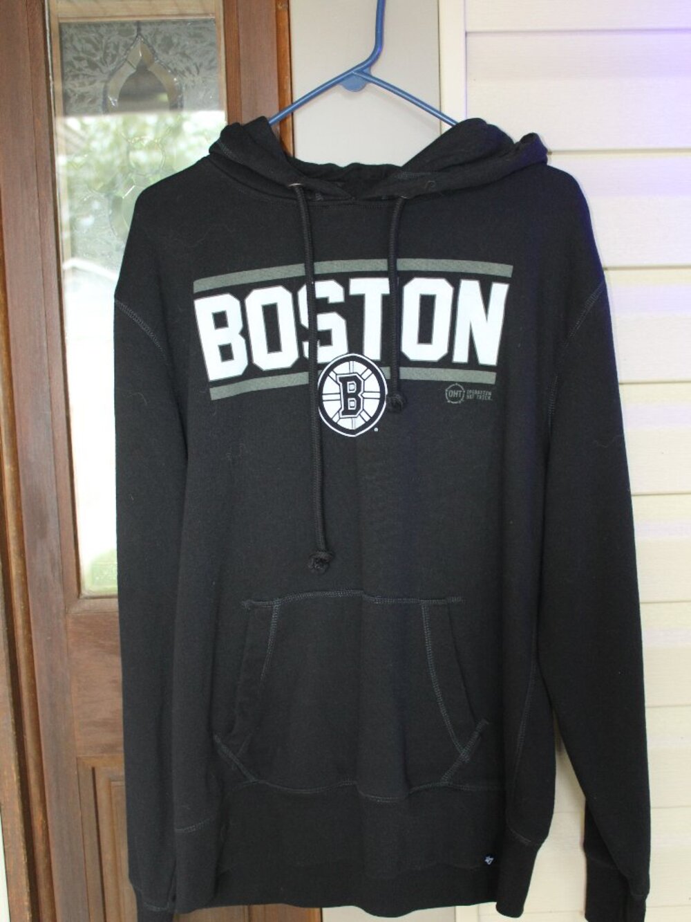Boston Bruins Hockey Hoodie Black X-large